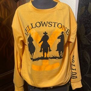 Yellowstone sweatshirt size large